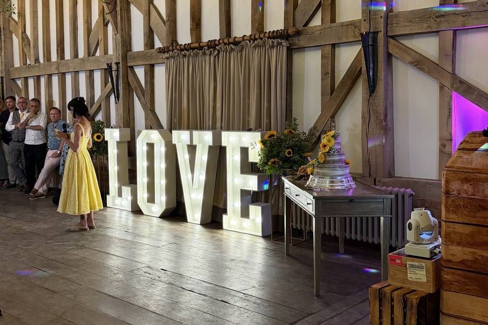 LOVE letters