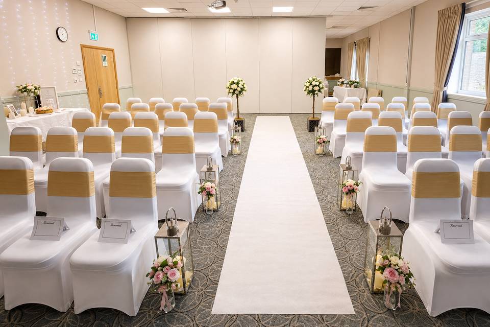 Rose Gold Aisle
