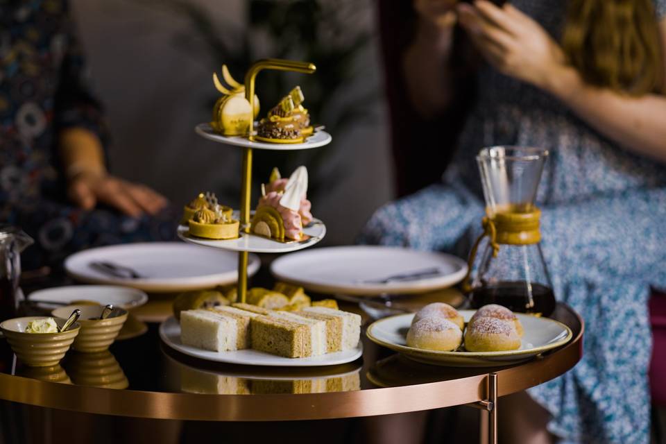 Elegant afternoon tea