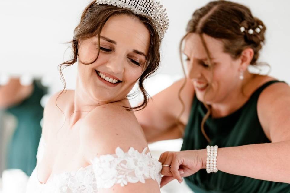 Bridal makeup
