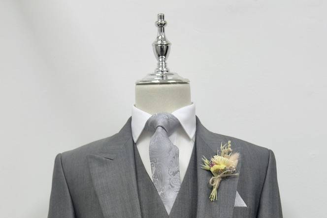 Silver Grey Tailcoat