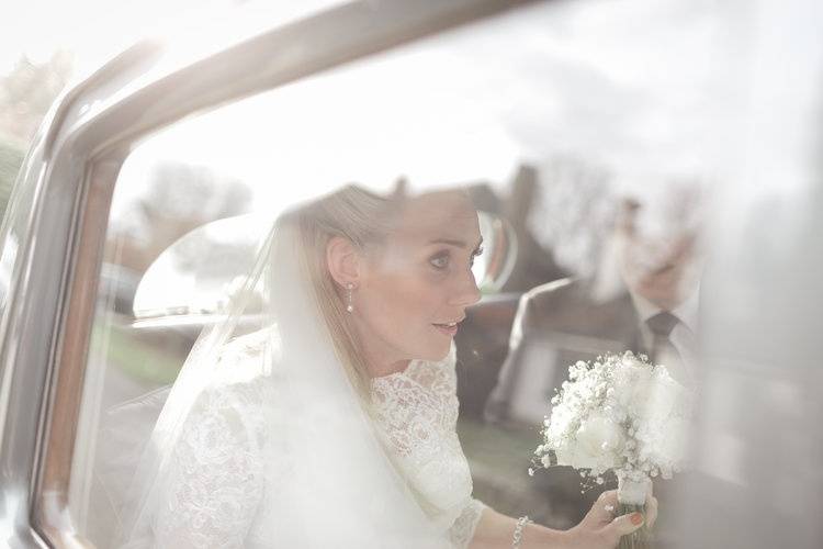 Beautiful wedding hair