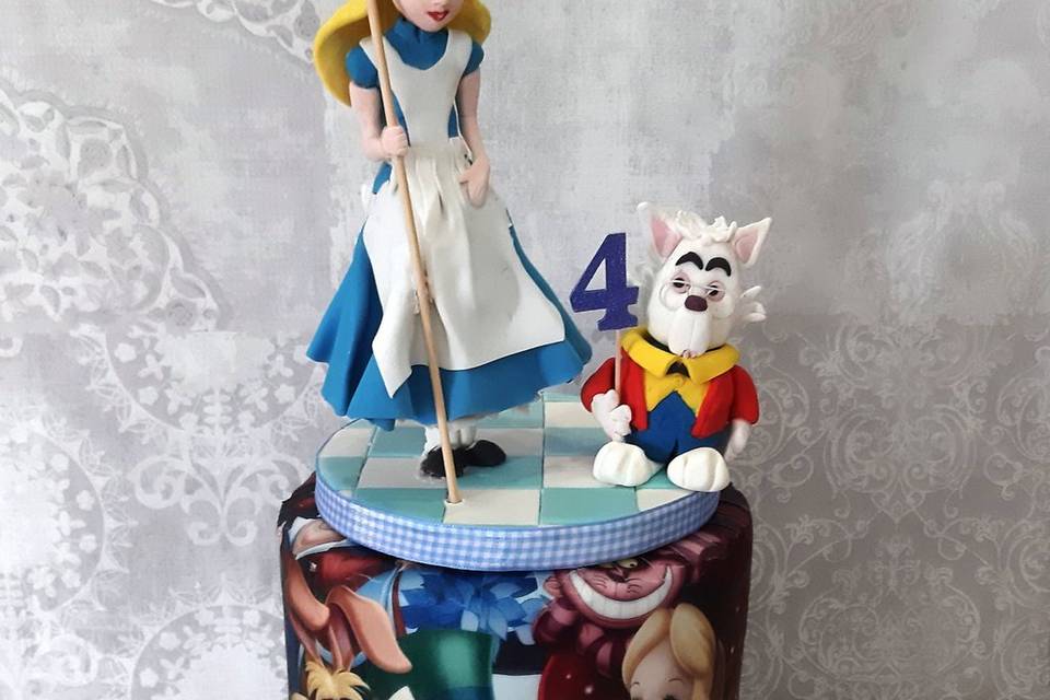 Fantasy birthday cake