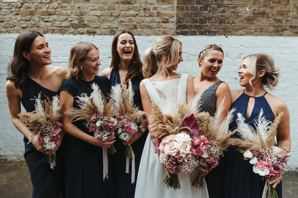 Bride & Bridesmaids Bouquets