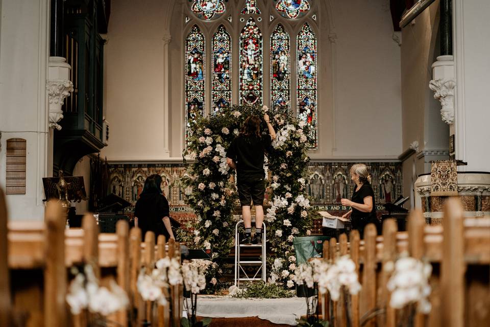 Floral arch