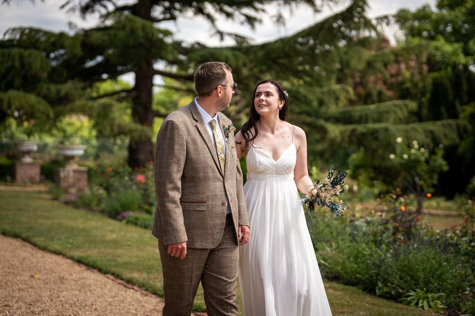 Couples walk