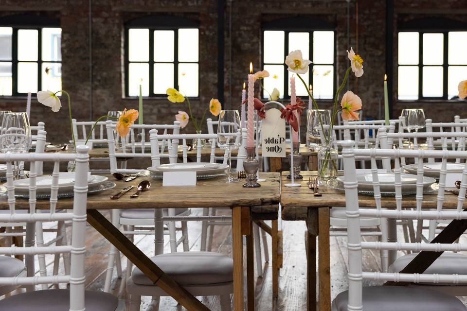 Bespoke wedding receptions