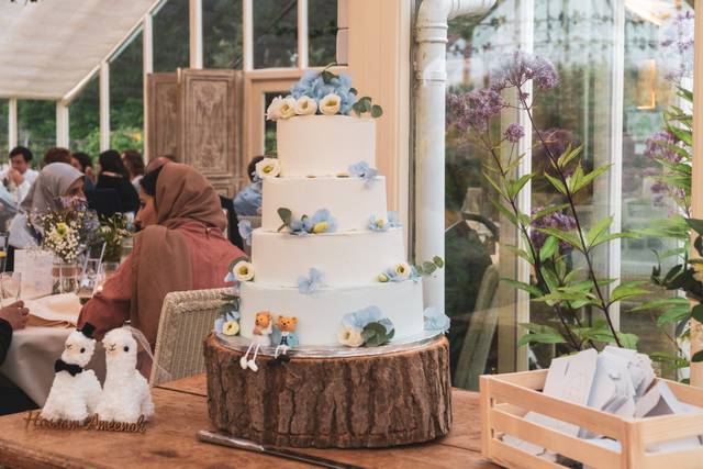 The wedding cake