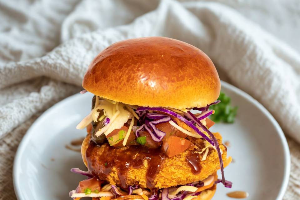 Japanese Katsu Burger