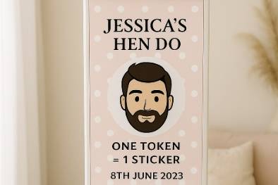 Hen Do design from bridesmai