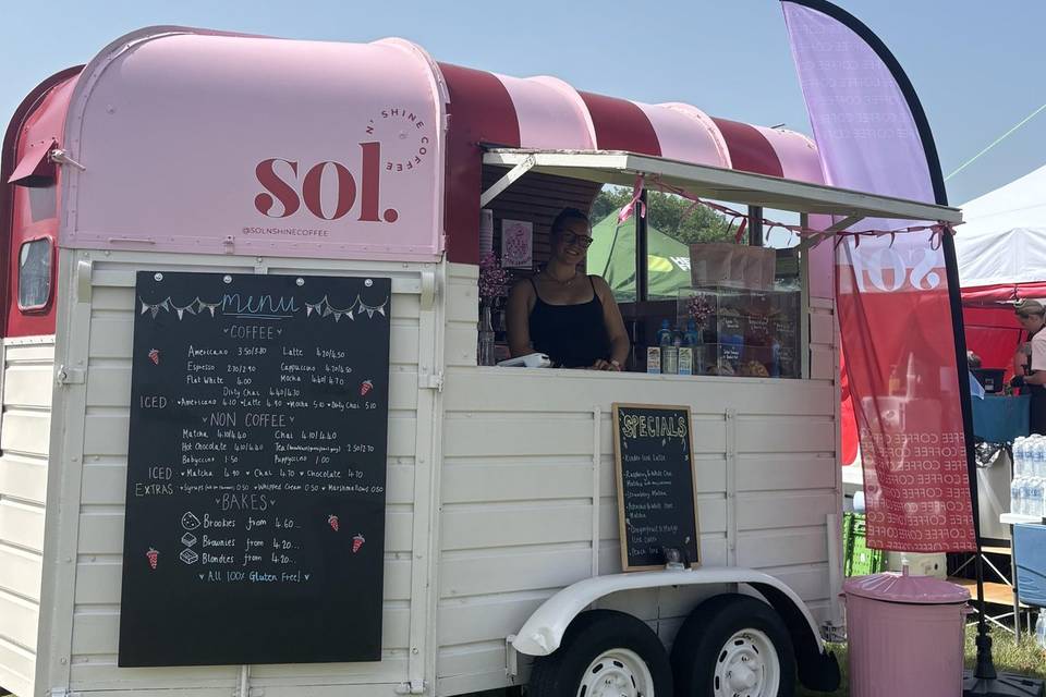 Our gorgeous trailer!