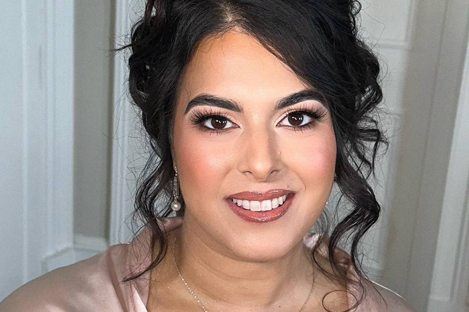 Bridesmaids makeup