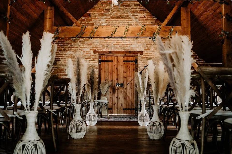 Ceremony decor