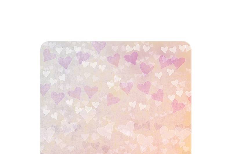 Pink hearts booth backdrop