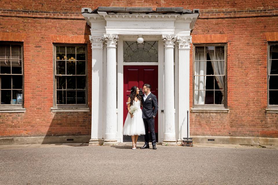 Married at Capel Manor Gardens
