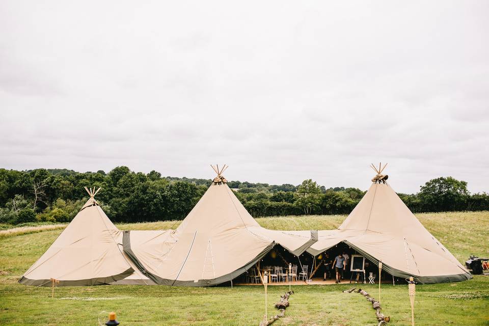 Marquee Hire Love Tipis 60