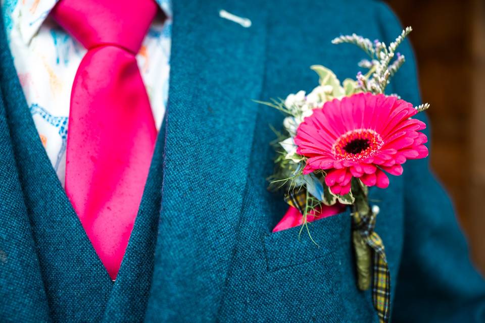 Boutonniere photography