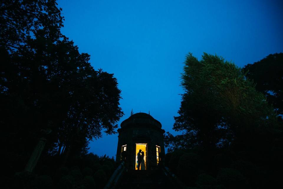 Dusk at the Temple