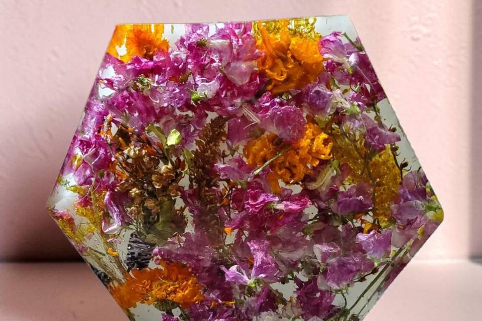 Hexagon display