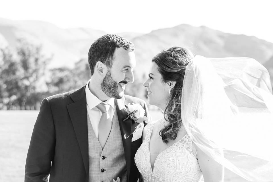 Lake District newlyweds