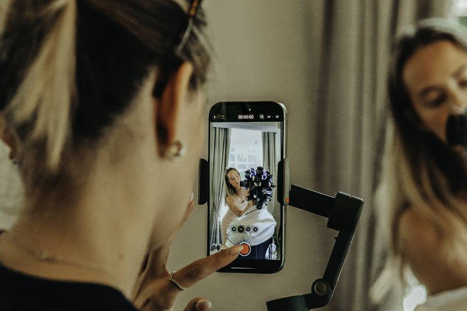 Behind the scenes