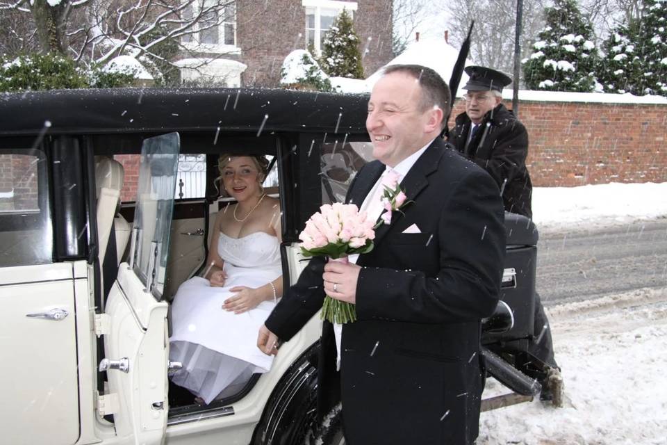 Snow and smiles