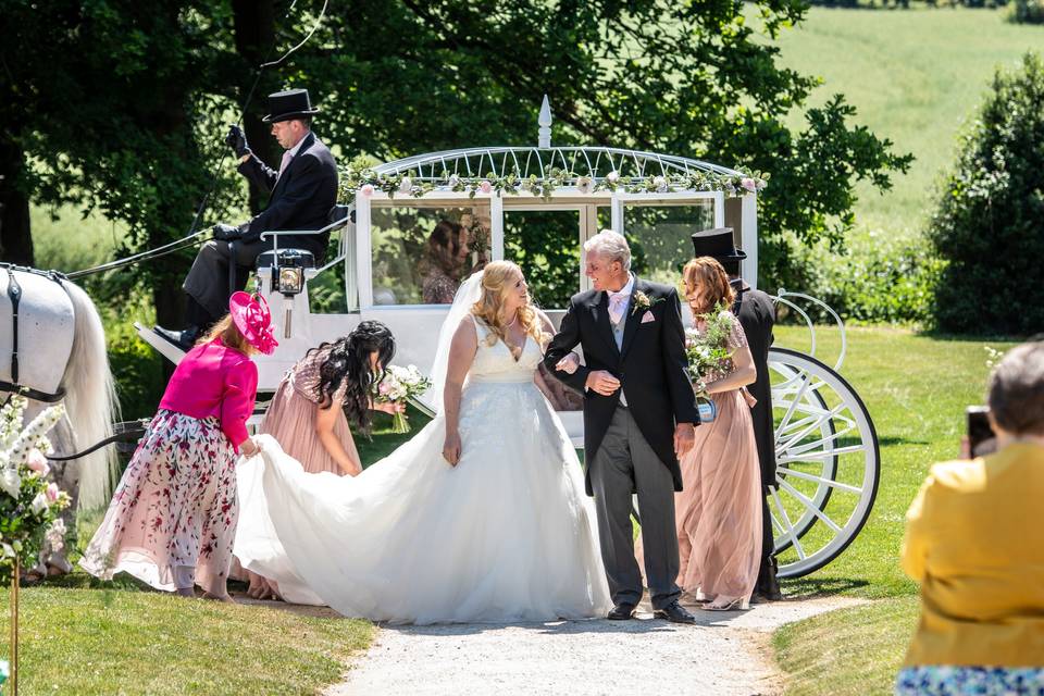 Orangery for ceremony/drinks