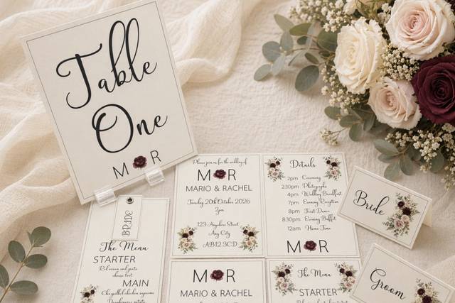 Rose wedding suite