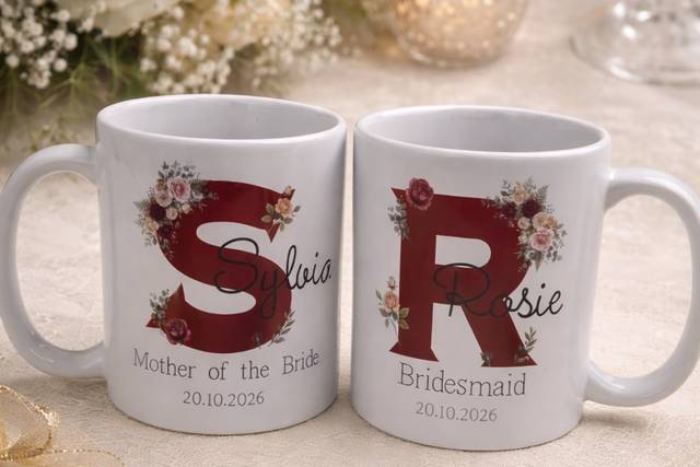 Personalised mugs