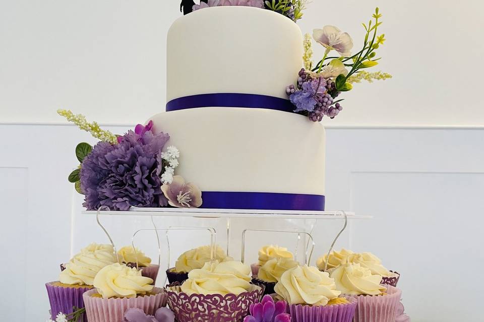 Nanny Sam’s Cakes Purple