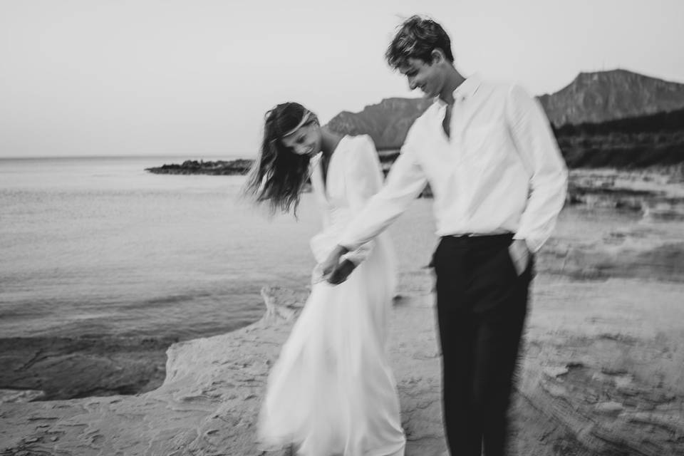 Beach couple