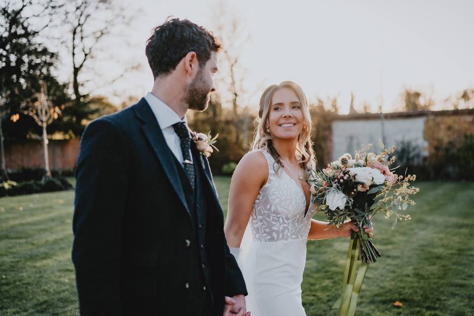 Bridal hair at Syrencot