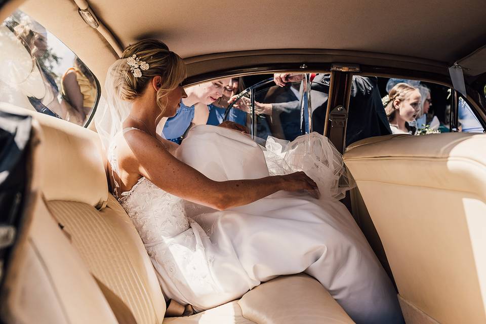 Bridal Hair at Loseley Park