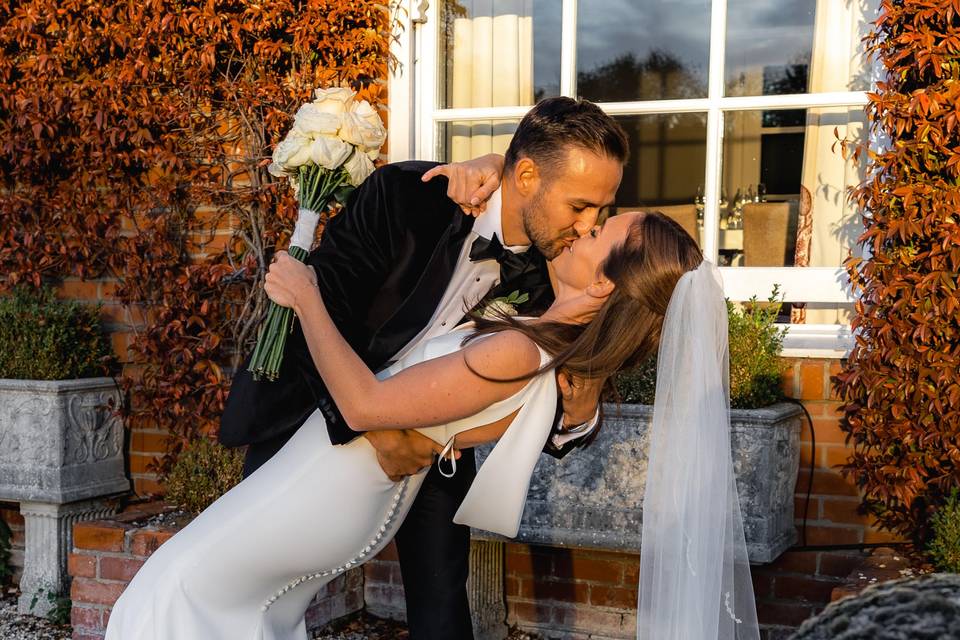 Bridal hair at Chewton Glen