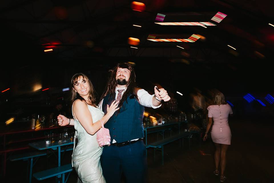 Warehouse Wedding Party