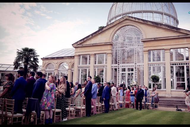 Ceremony at Syon Park, Richmon