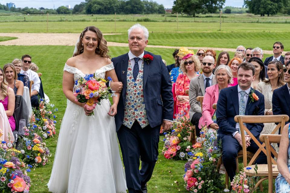 Peony wedding flowers