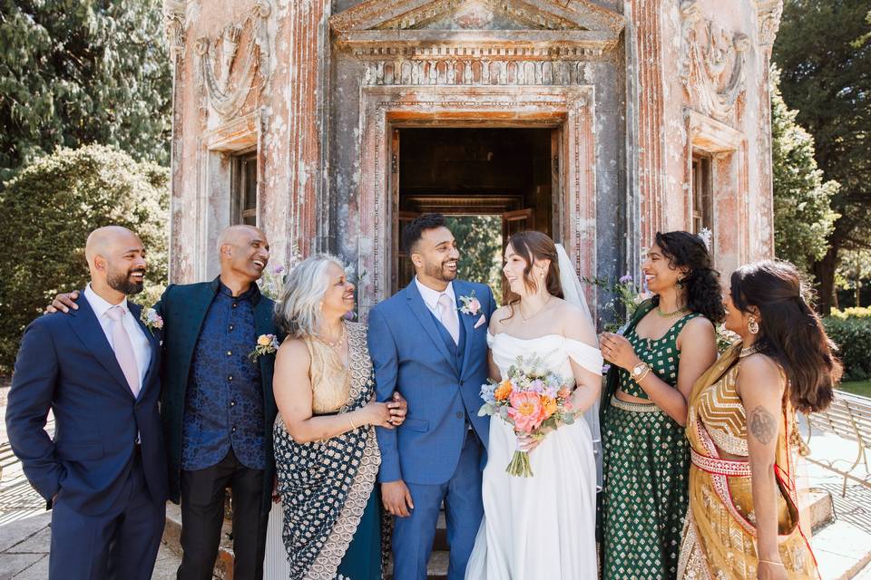 Relaxed family photos