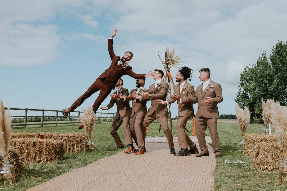 AND ANOTHER FLYING GROOM