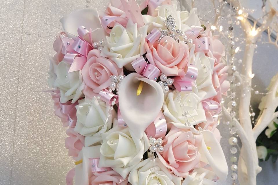 Artificial foam bouquets