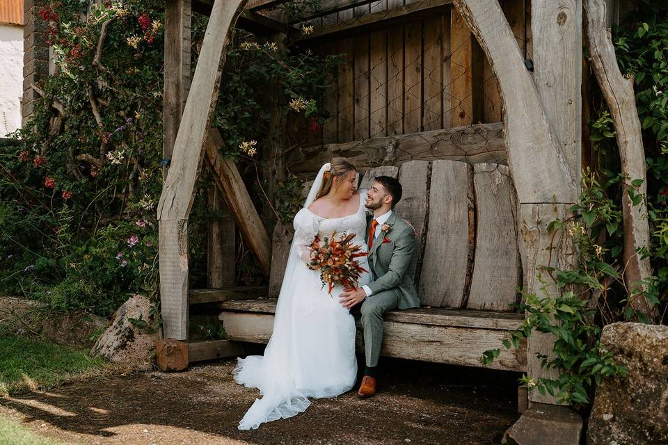 Bride and groom