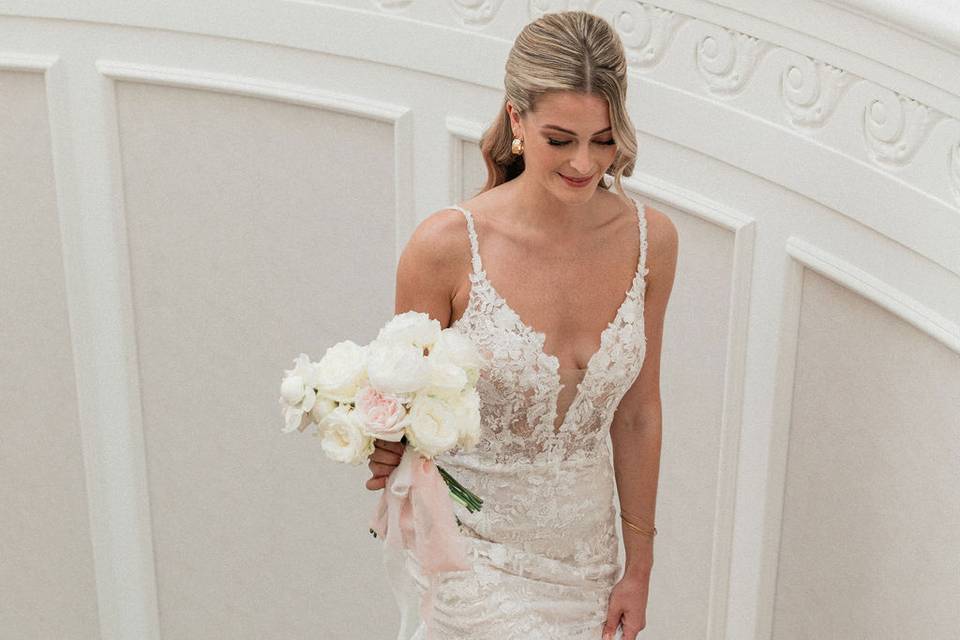 Effortless bridal makeup