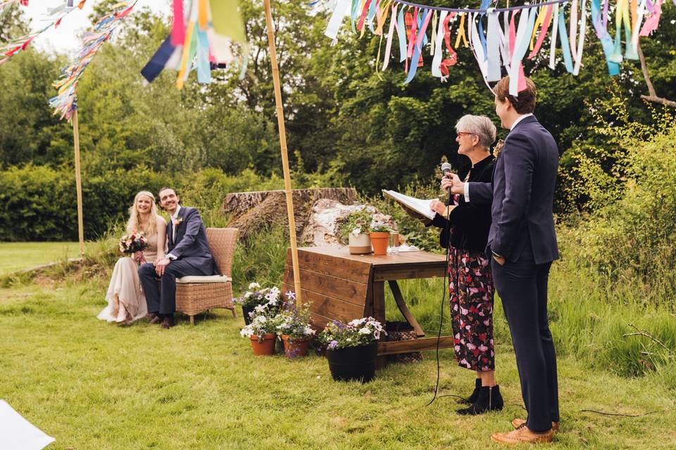 Garden wedding