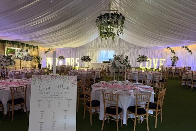 Wedding set up