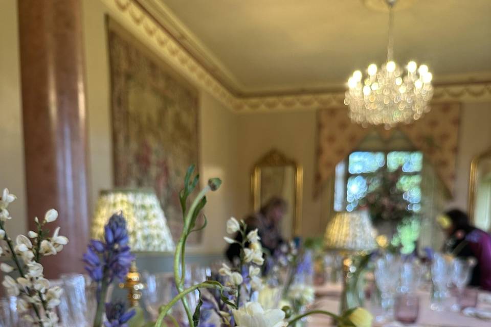 Spring bud vases