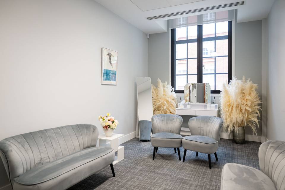 The Pre Ceremony Dressing Room