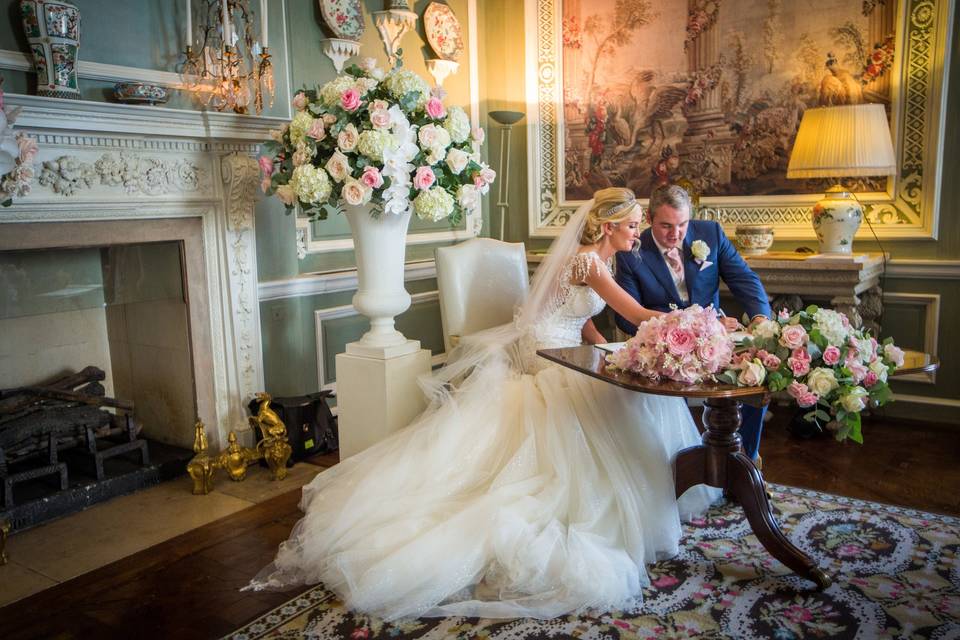 Castle Dining Room Ceremony