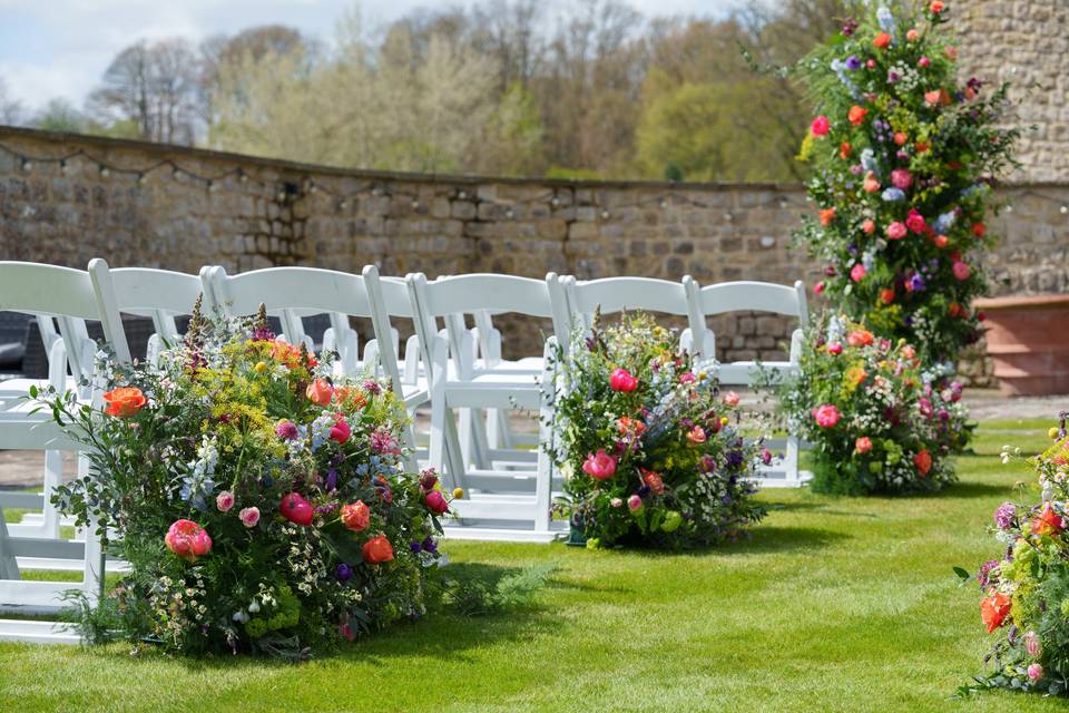 Maiden's Tower Garden Ceremony