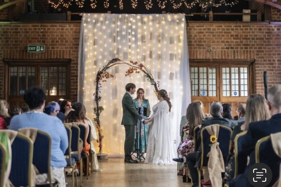Hand Tying Ceremony