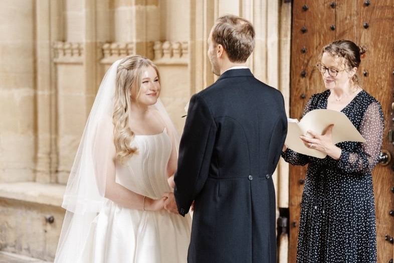 Bodleian Library Wedding